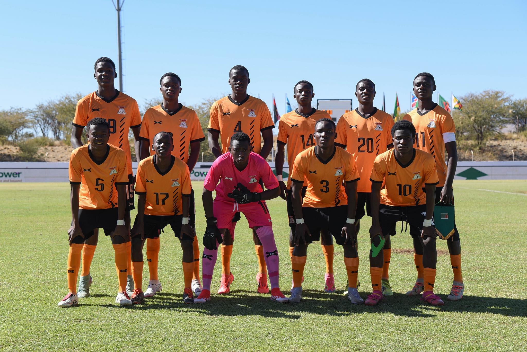 Zambia U17 Face South Africa in CAF U17 AFCON Qualifier