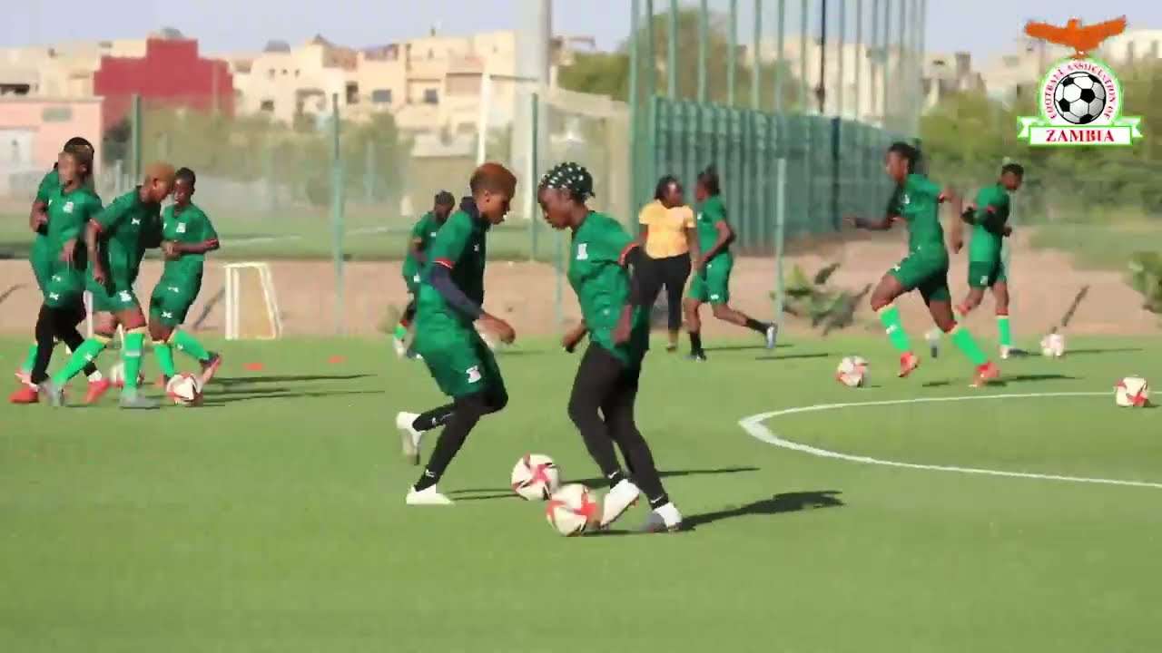 Watch Copper Queens Today's training session at Grand Stade de Marrakech