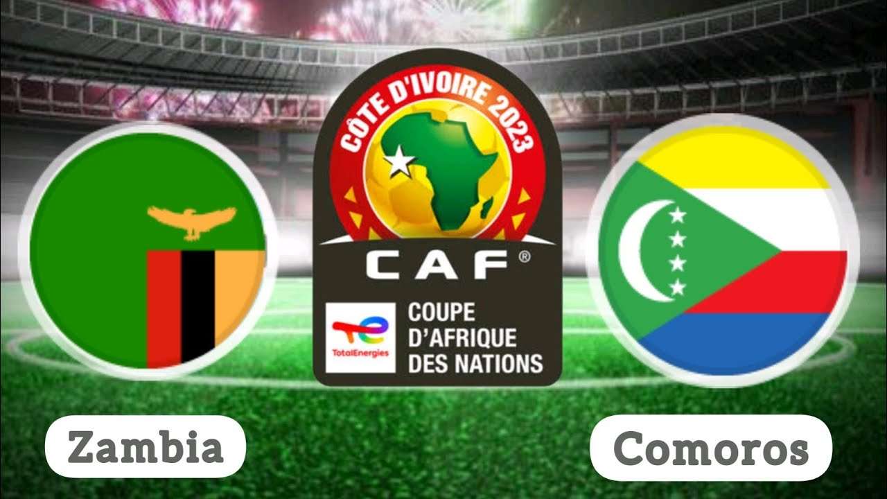 Watch Zambia Vs Comoros Live || 2023 AFCON QUALIFIERS