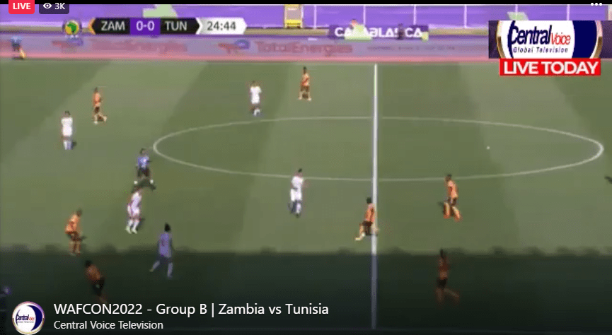 Zambia Vs Tunisia WAFCON Watch Live Scores WAFCON2022