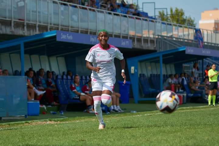 Grace Chanda directly linked to 3 team's goals in her first 3 appearance