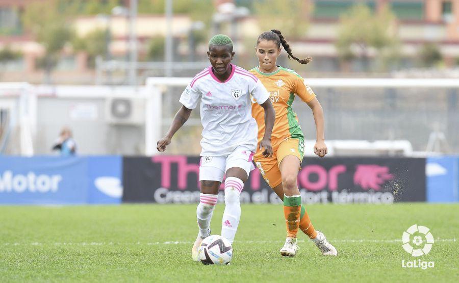 Watch Grace Chanda score her second for Madrid CFF