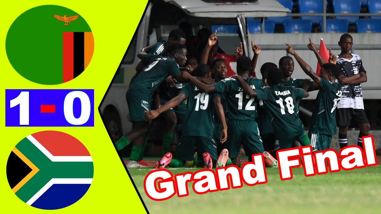 Watch Highlights Zambia Beat South Africa In The Finals