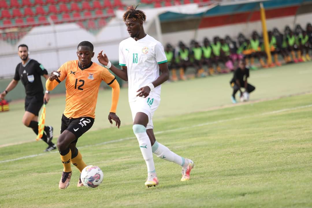 Kingston mutandwa during Senegal game