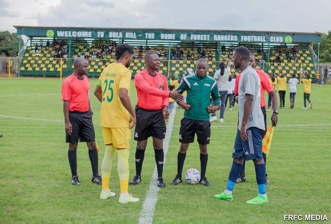 Forest Rangers play their first match at Dola Hill Stadium