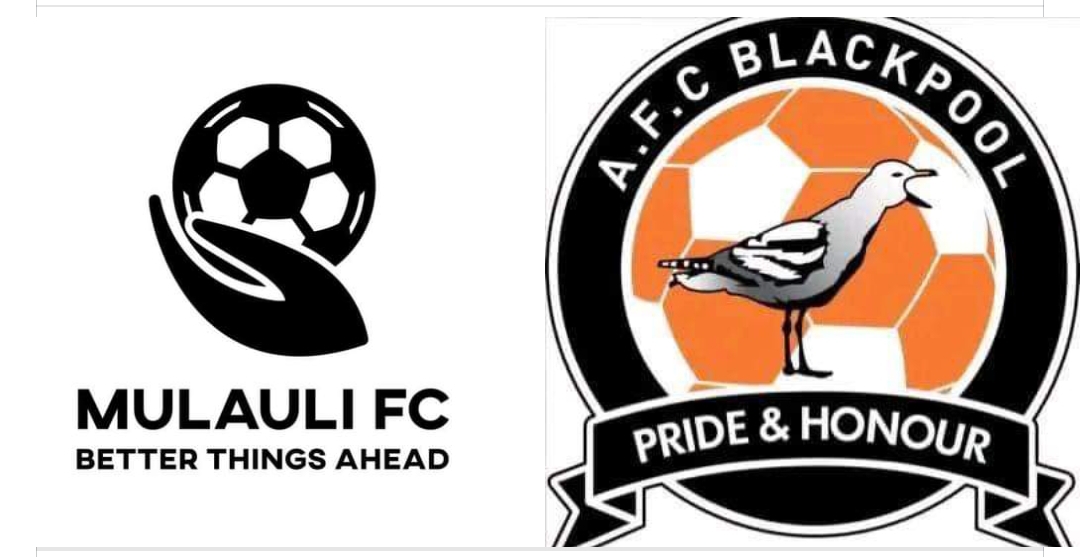 MULAULI FC ACADEMY FROM WESTERN PROVINCE ENTERS A PARTNERSHIP WITH AFC BLACKPOOL FROM THE UK.