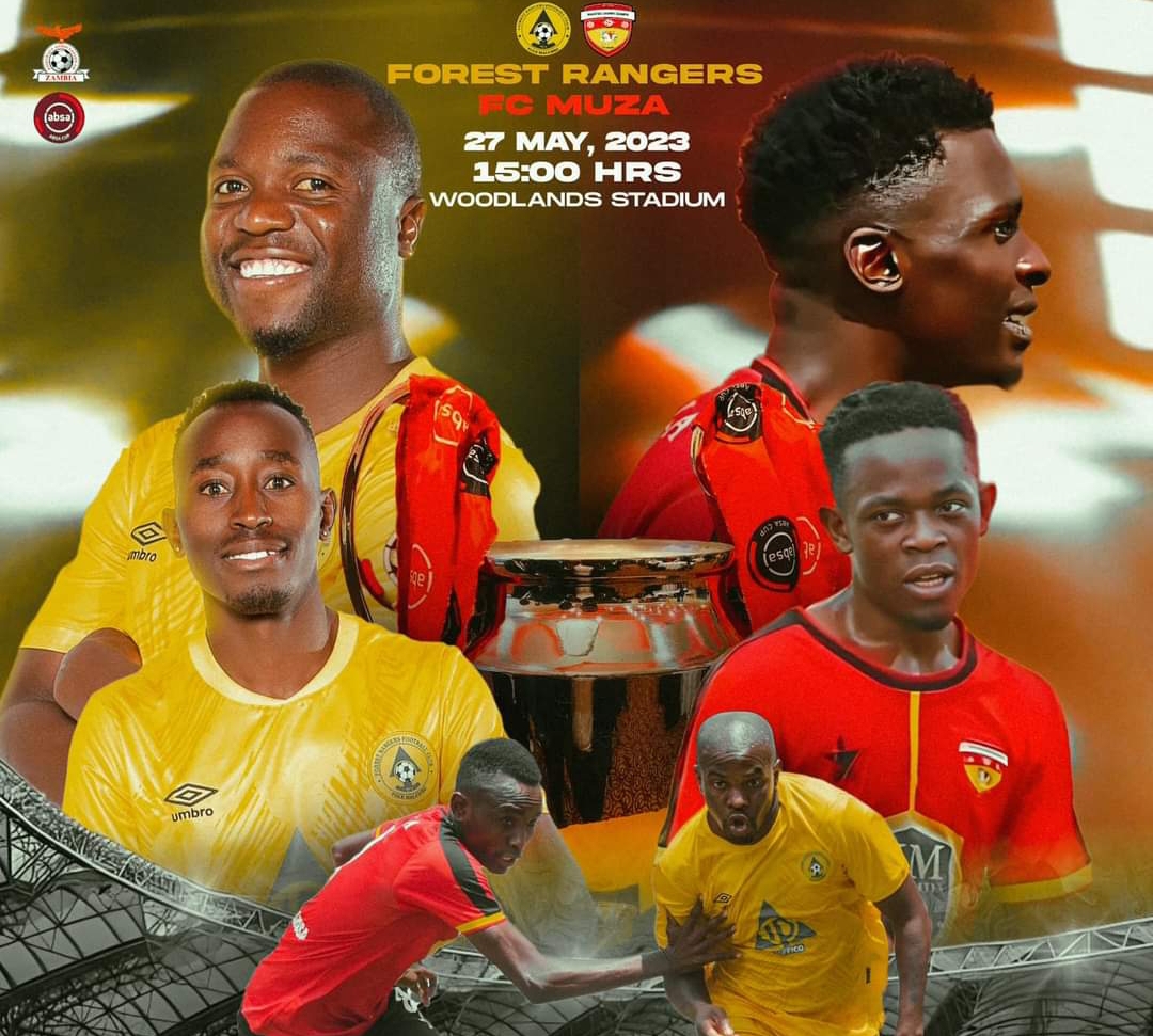 Forest Rangers and FC Muza Clash in Highly Anticipated 2023 AbsaCup Final at Woodlands Stadium"