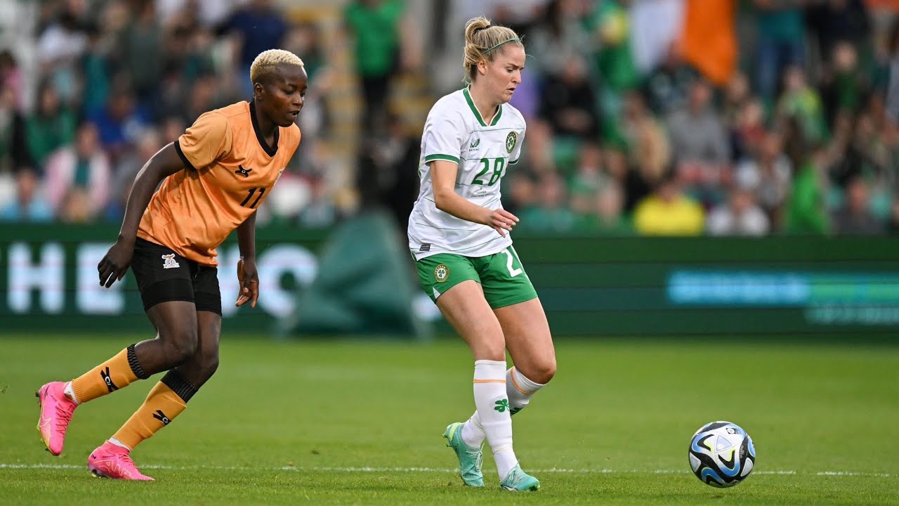Watch Highlights: Ireland WNT vs Zambia WNT