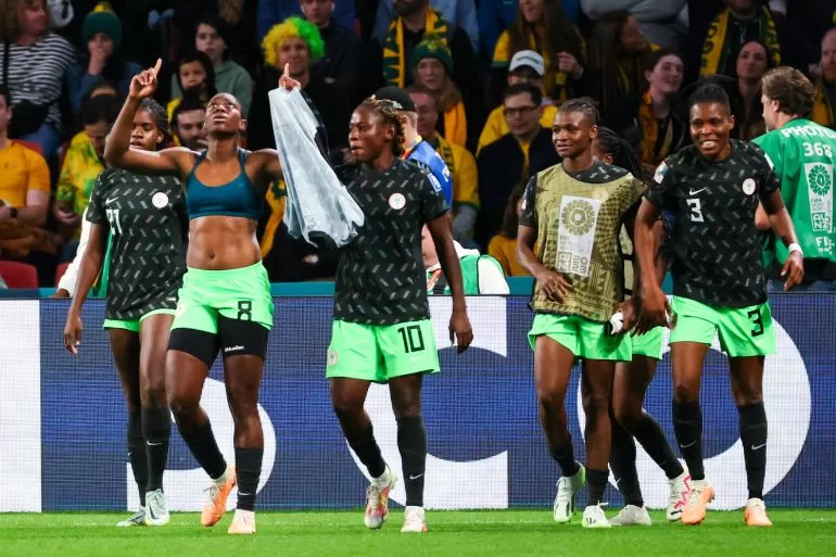 Nigeria becomes the first African team to progress to round 16 in the 2023 FIFA women's world cup