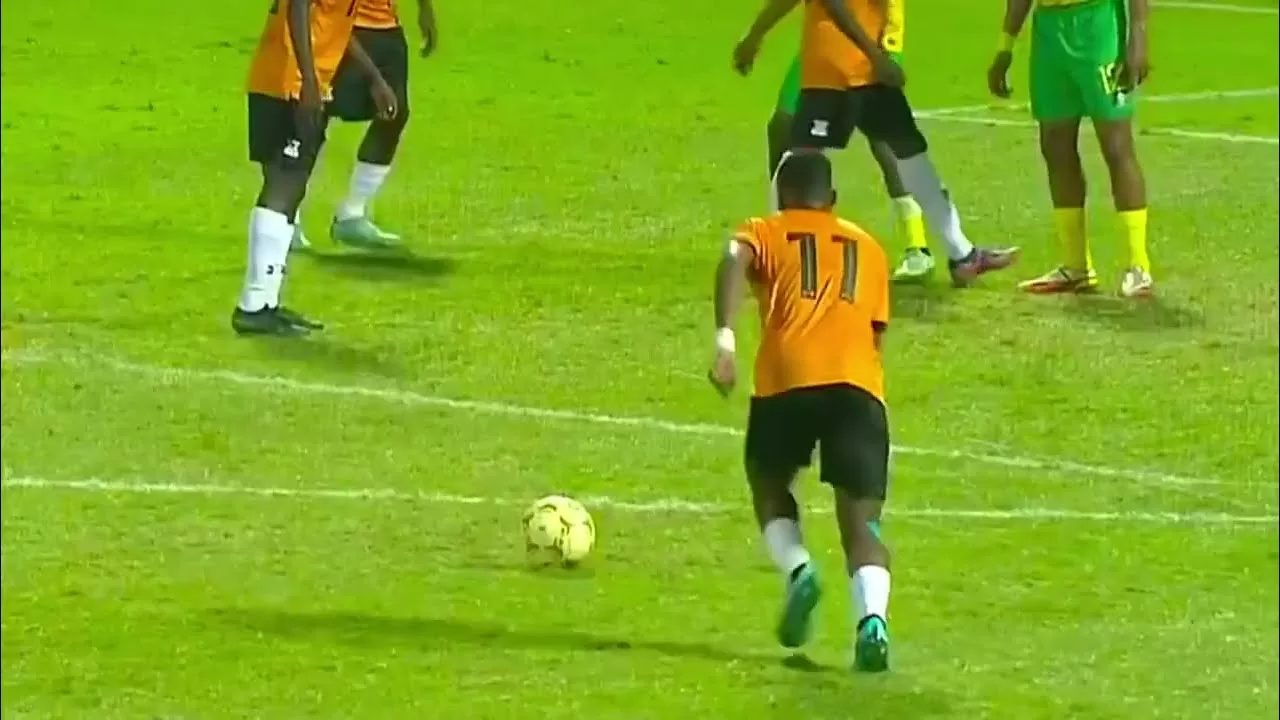 Watch: Albert Kangwanda's Free Kick Goal against South Africa in COSAFA Cup"