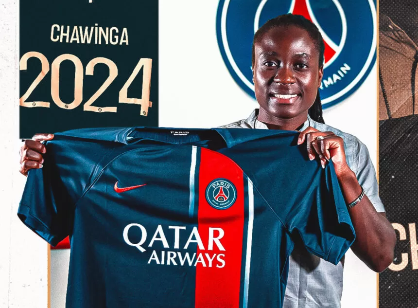 Tabitha Chawinga Joins PSG on Loan