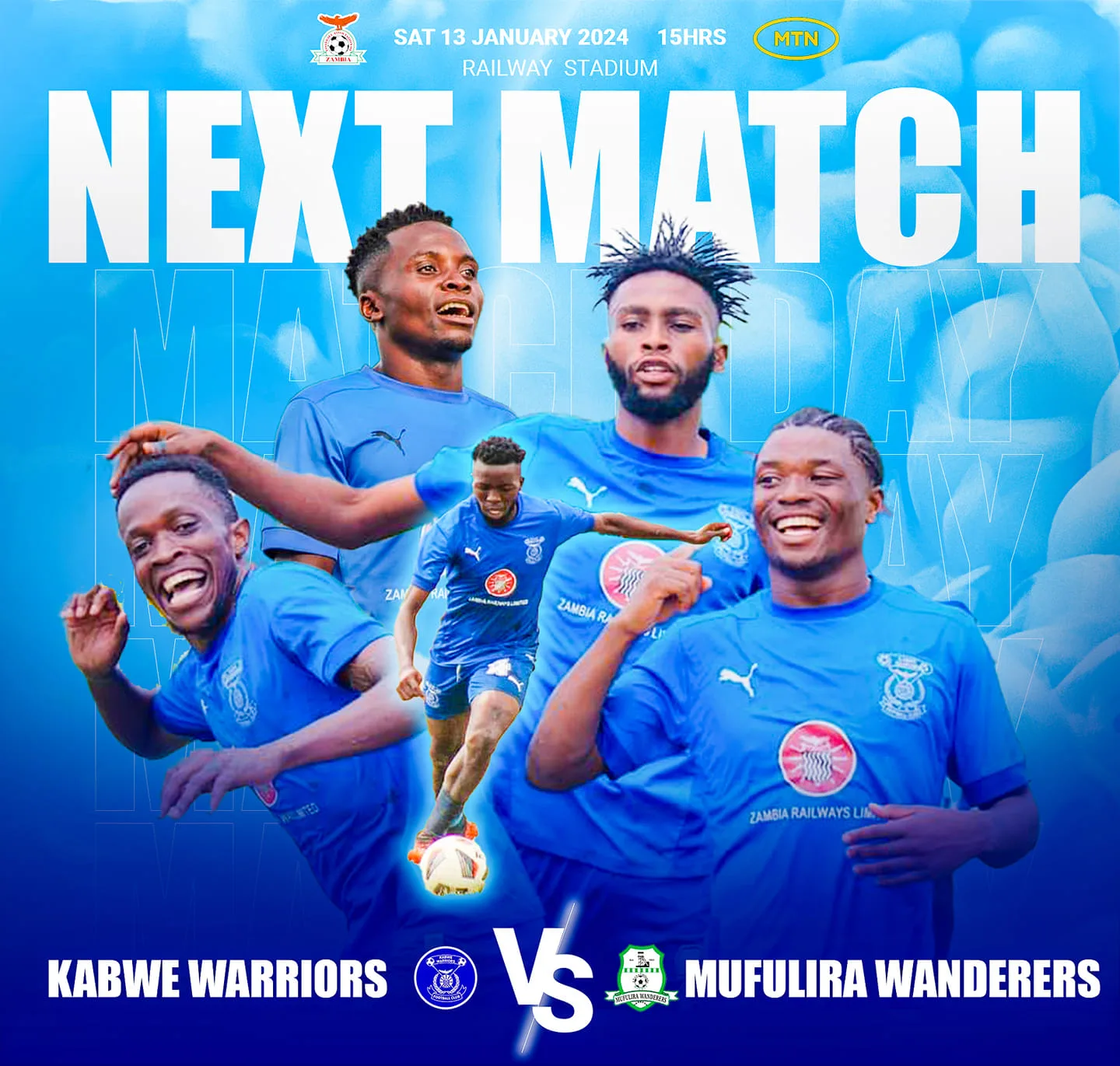 Kabwe Warriors vs Mufulira Wanderers: A Battle of Determination