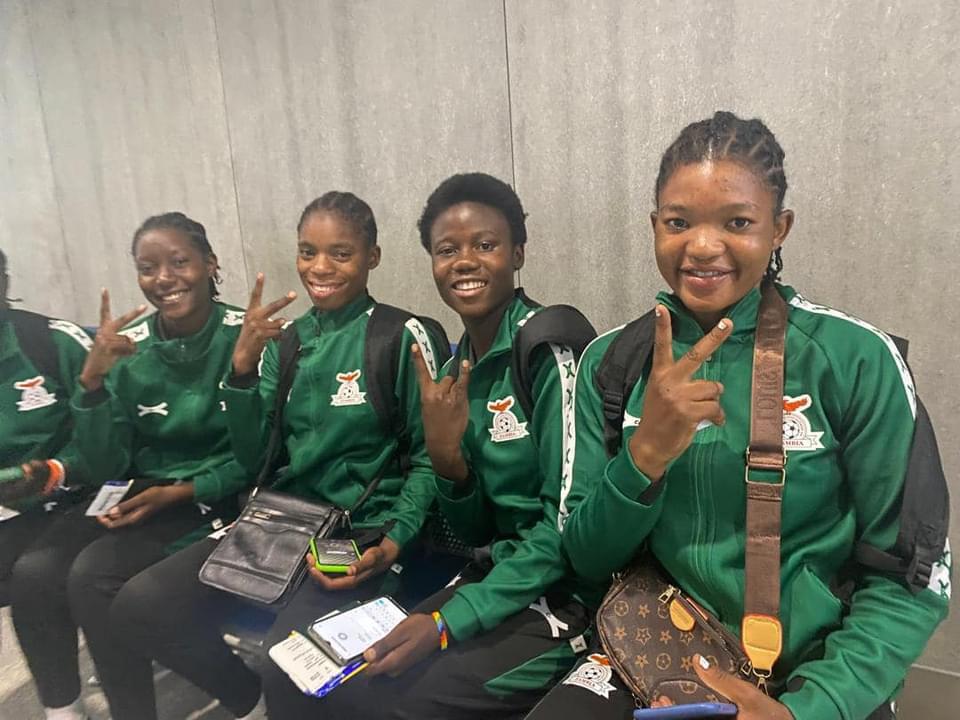 Zambia U17 Women's Team Arrives in Uganda