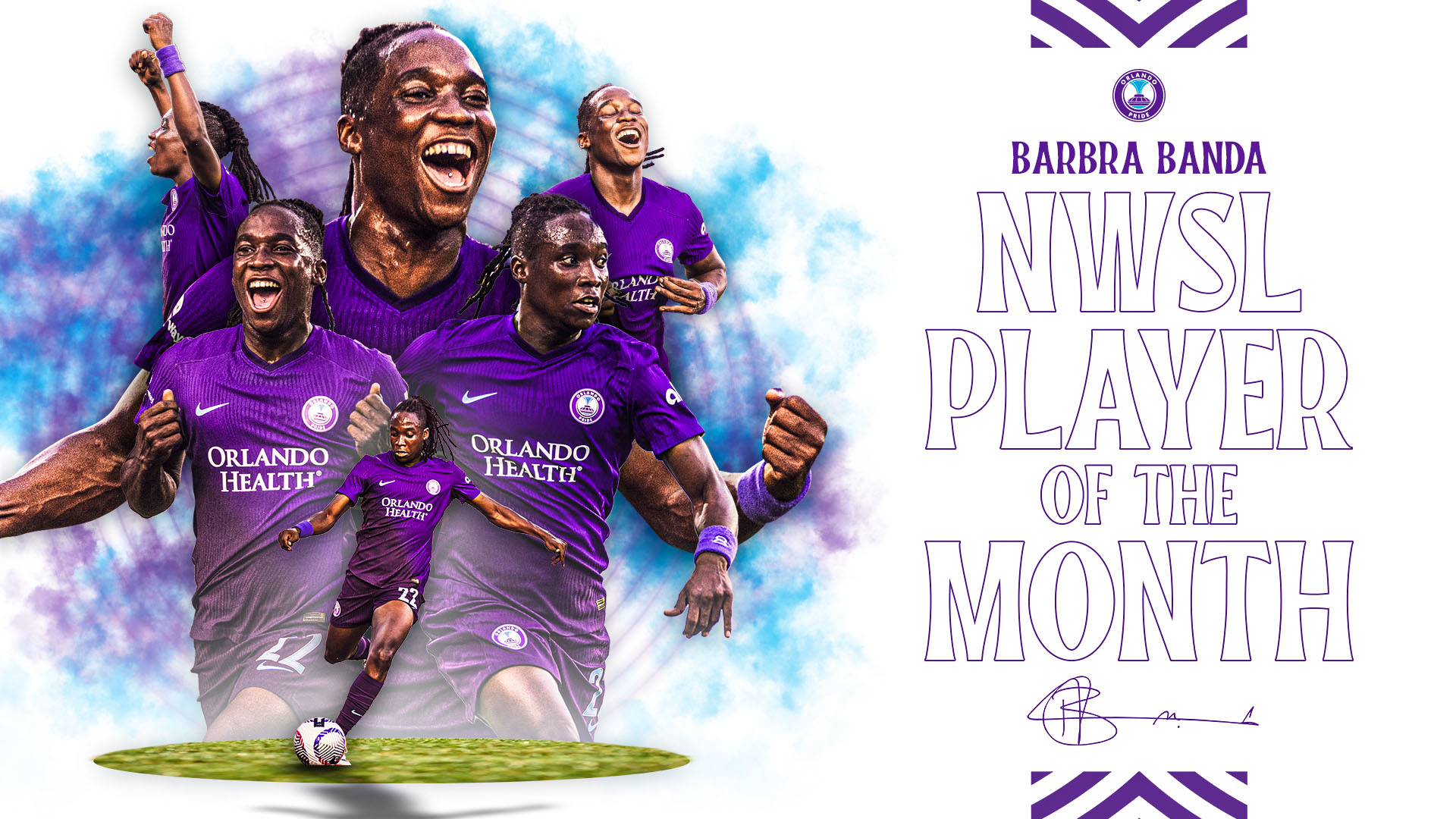 Barbra Banda Named NWSL Player of the Month