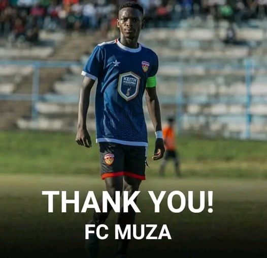 Kelvin Mwanza Bids Farewell to FC MUZA