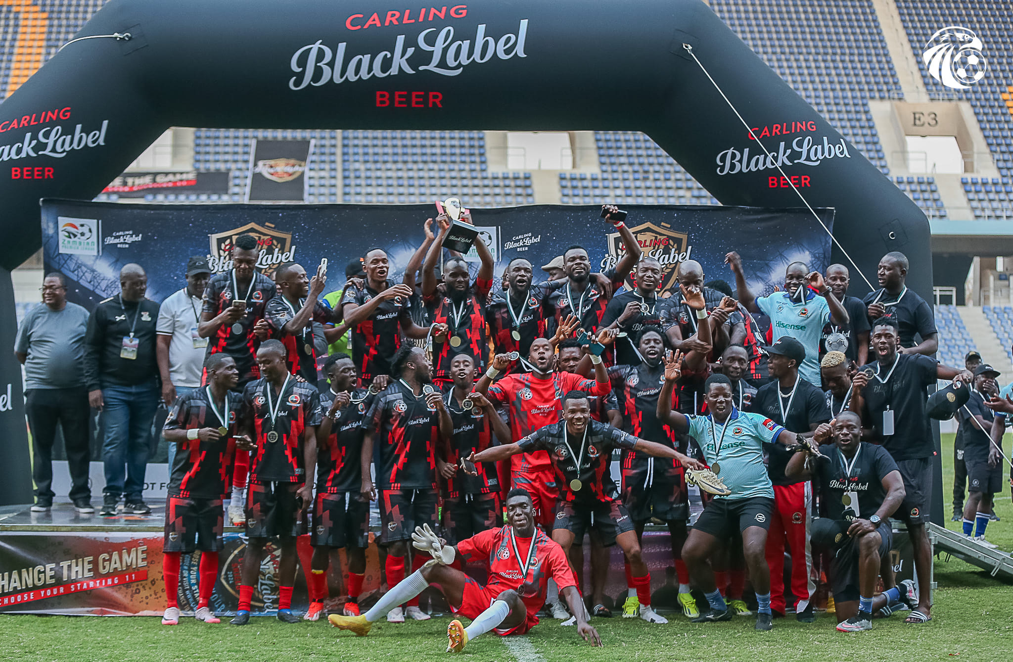 Red Arrows Clinch 2024 Carling Black Label Charity Shield