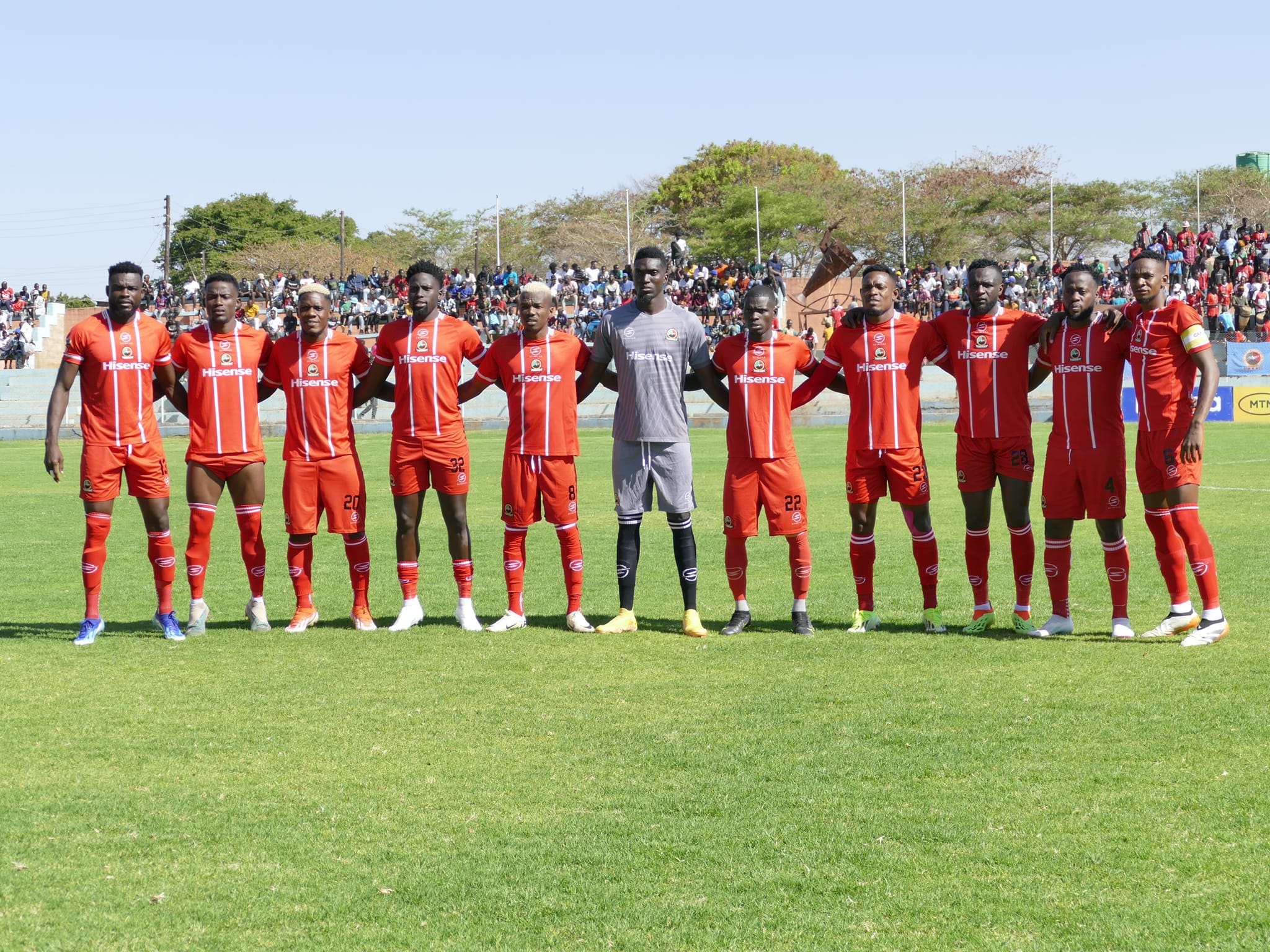 Red Arrows End Zesco United’s Unbeaten Run with a 2-0 Victory