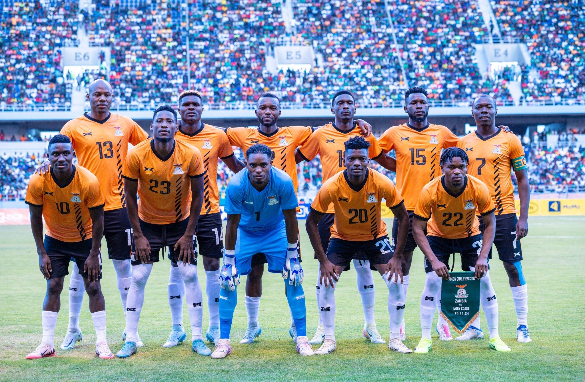 Chipolopolo Qualify for AFCON 2025 with Game to Spare