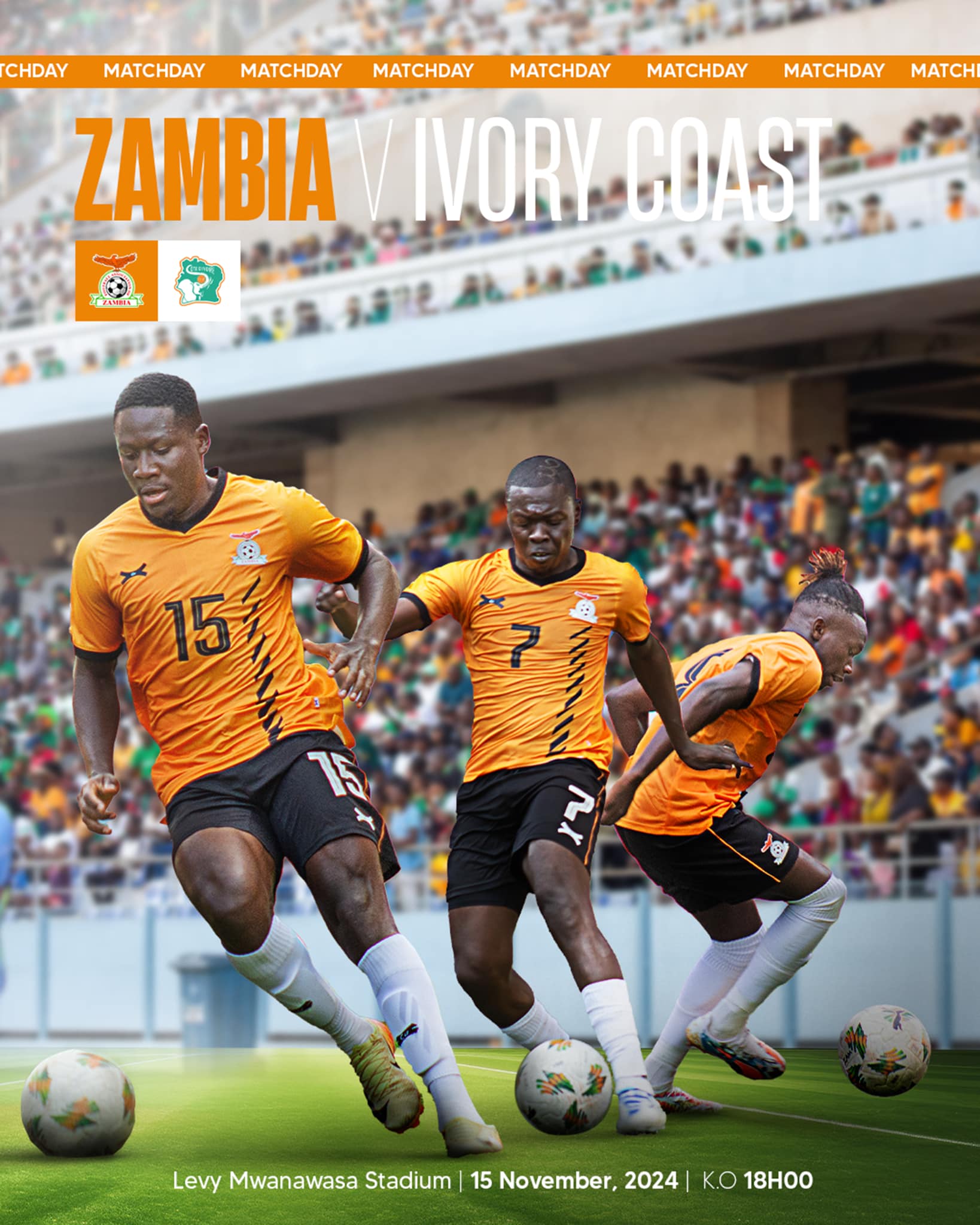 Zambia’s Home Record Against Ivory Coast A History of Success