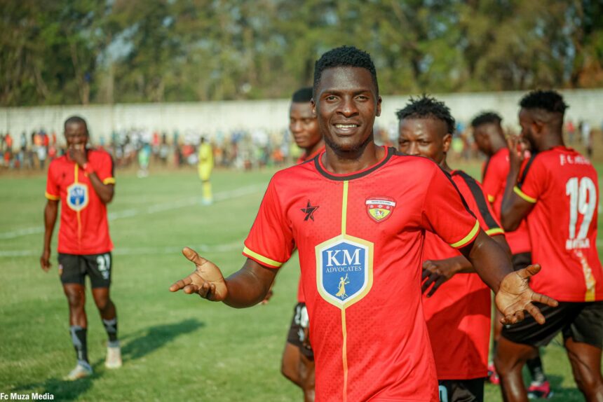 MUZA Sets ZMK 2 million Price Tag for Striker Andrew Phiri