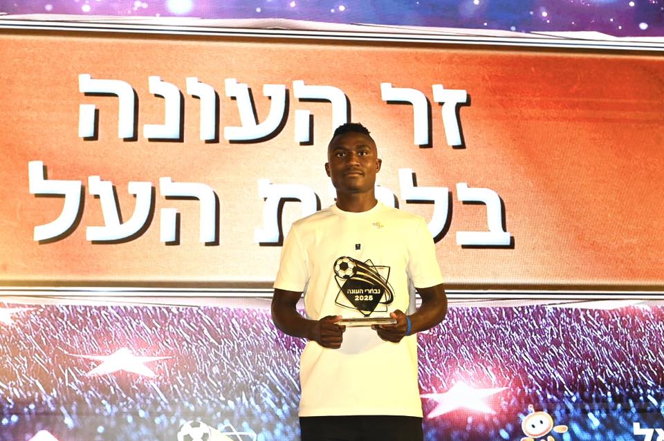 Kings Kangwa Wins Best Foreign Player in Israeli Premier League