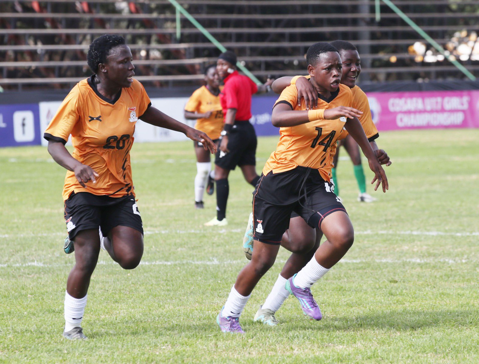 Zambia Crush Zimbabwe 5-1 to Reach COSAFA U17 Girls Final