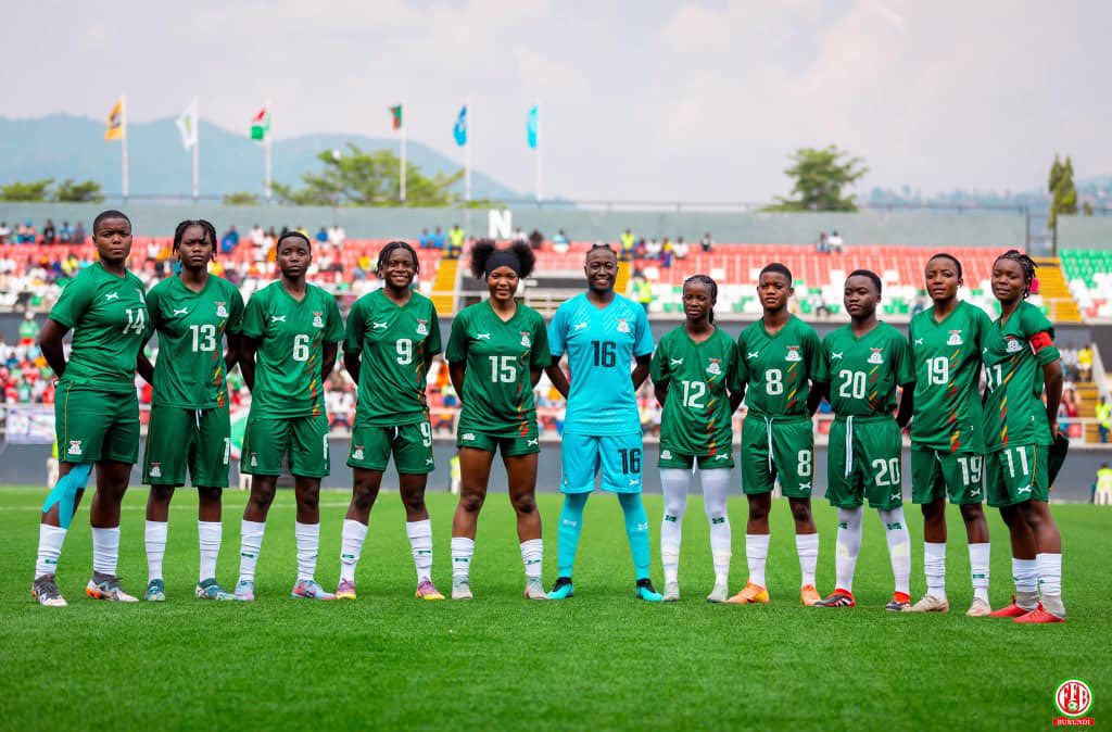 Zambia U20 Women Beat Burundi 2-1 in World Cup Qualifier First Leg
