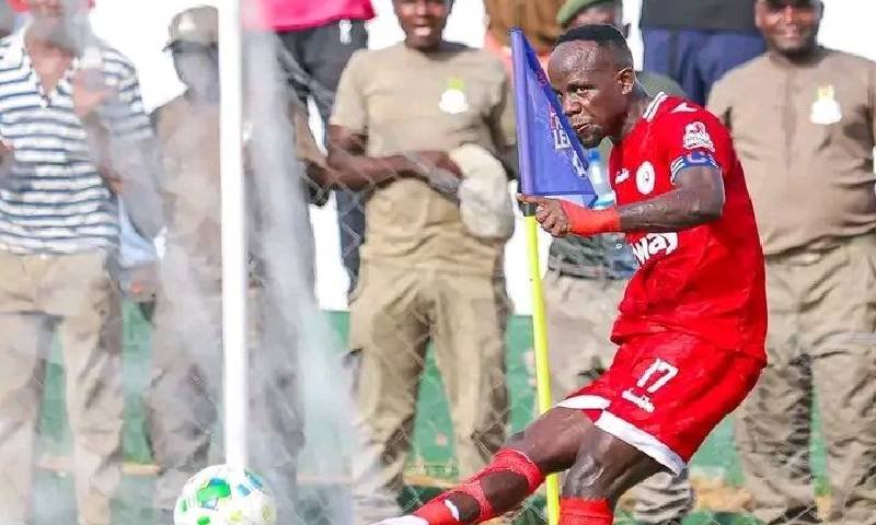 Clatous Chama Scores Direct from a Corner Kick in Simba SC Victory