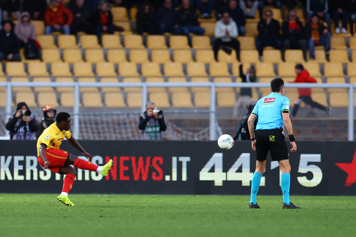 Lameck Banda Scores Priceless Goal to Save Lecce from Relegation