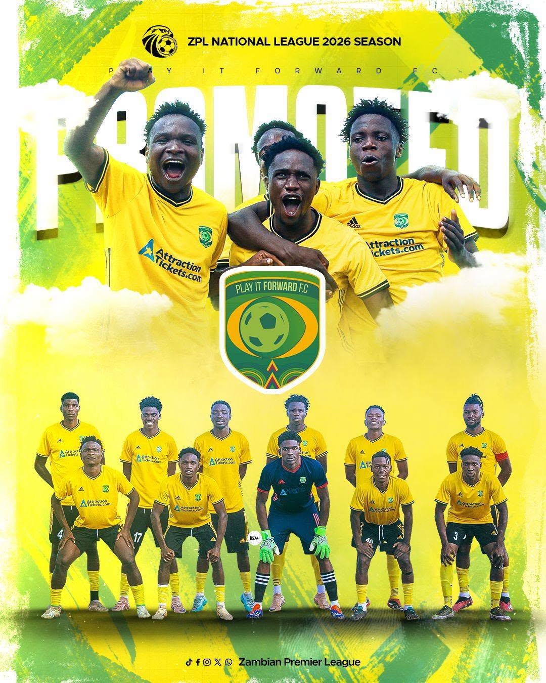 Six Clubs Secure Promotion to ZPL National League