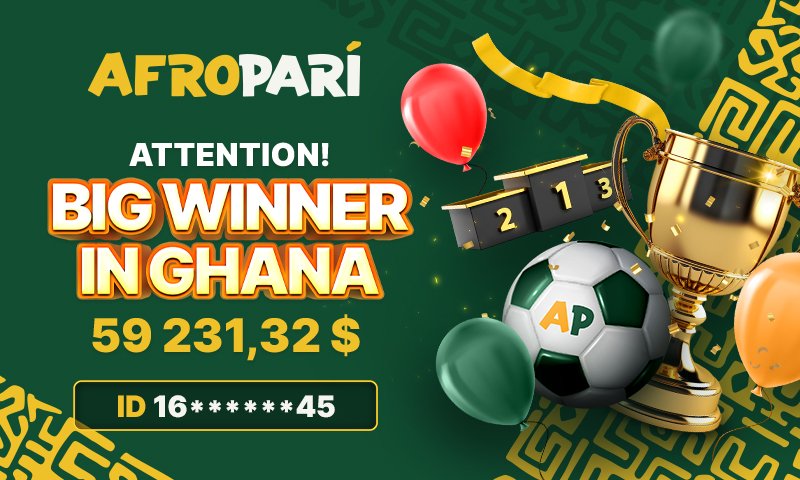 July Big Winner on AfroPari how an 18-match accumulator brought a player x6647 odds