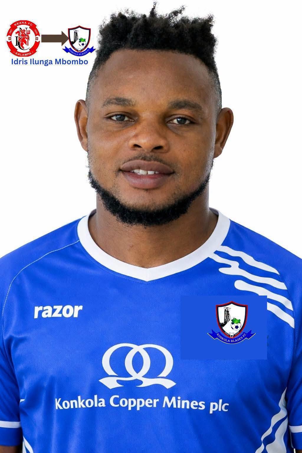 Konkola Blades Complete Signing of Idris Ilunga Mbombo
