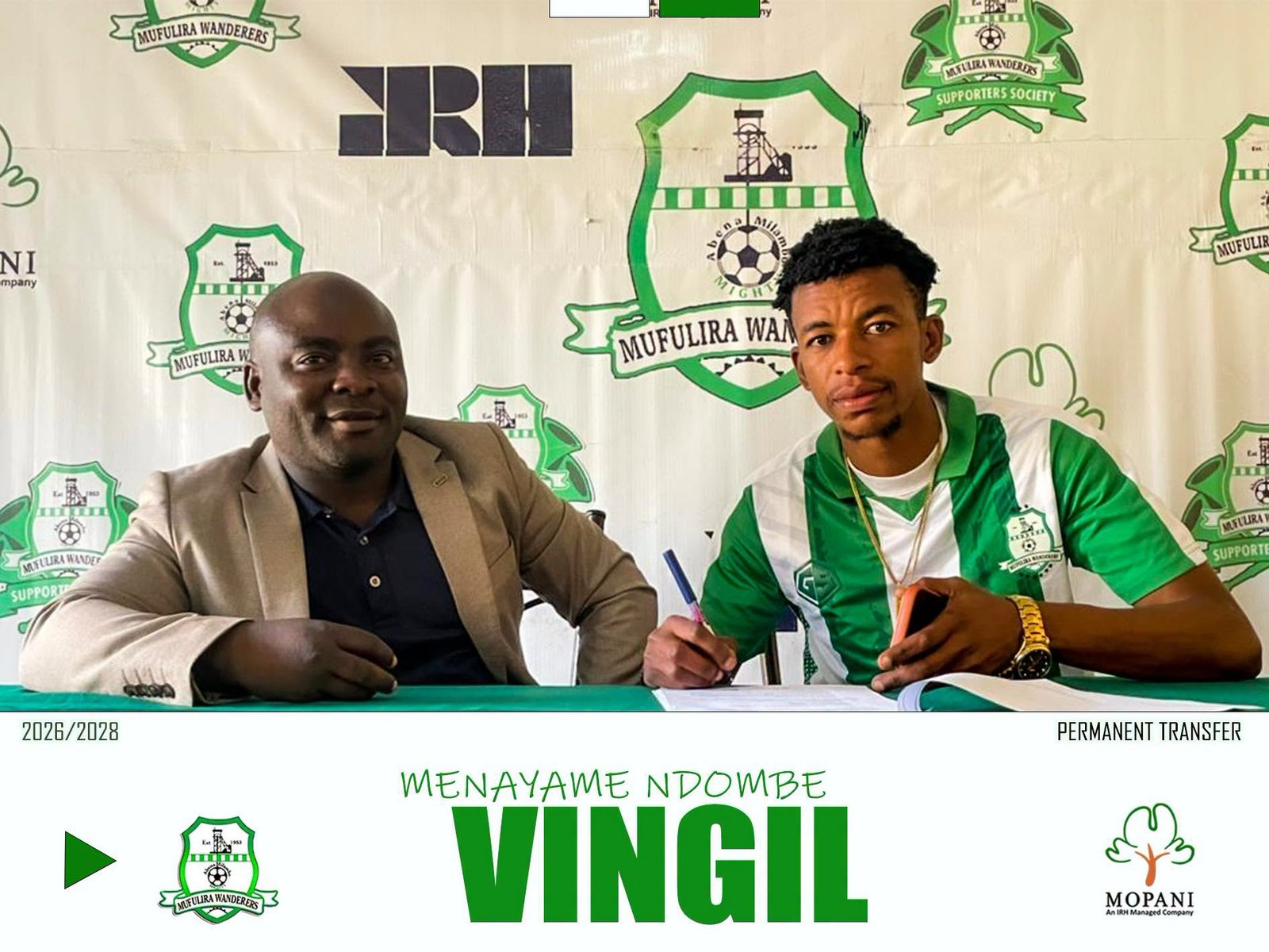 Menayame Vingil Joins Mufulira Wanderers From Marine FC