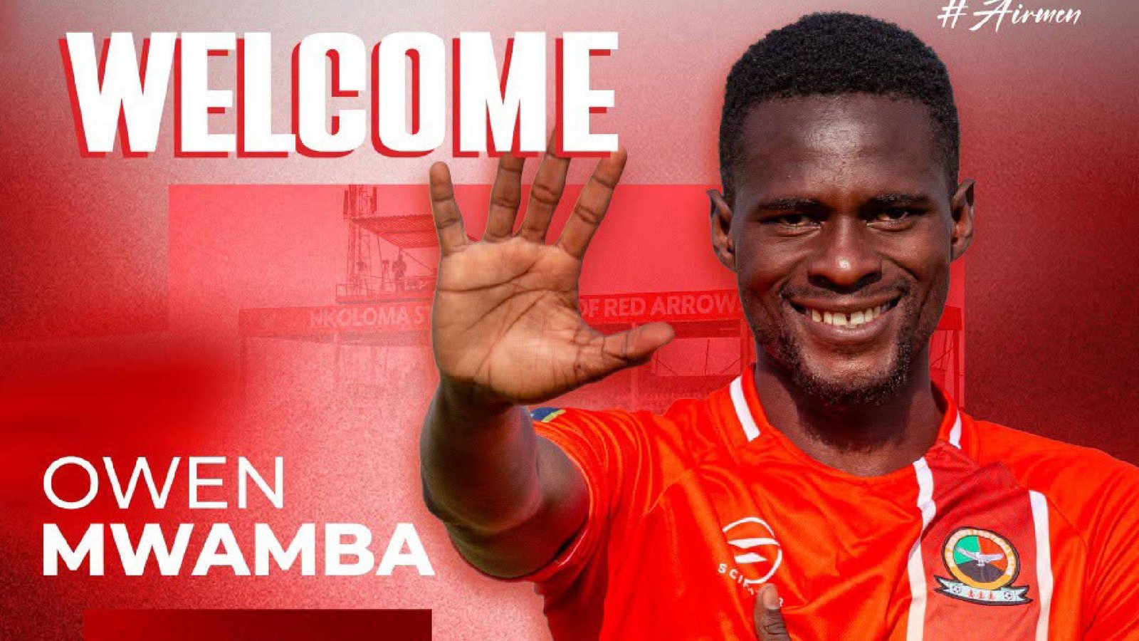 Owen Mwamba Joins Red Arrows After 15 Years at Wanderers