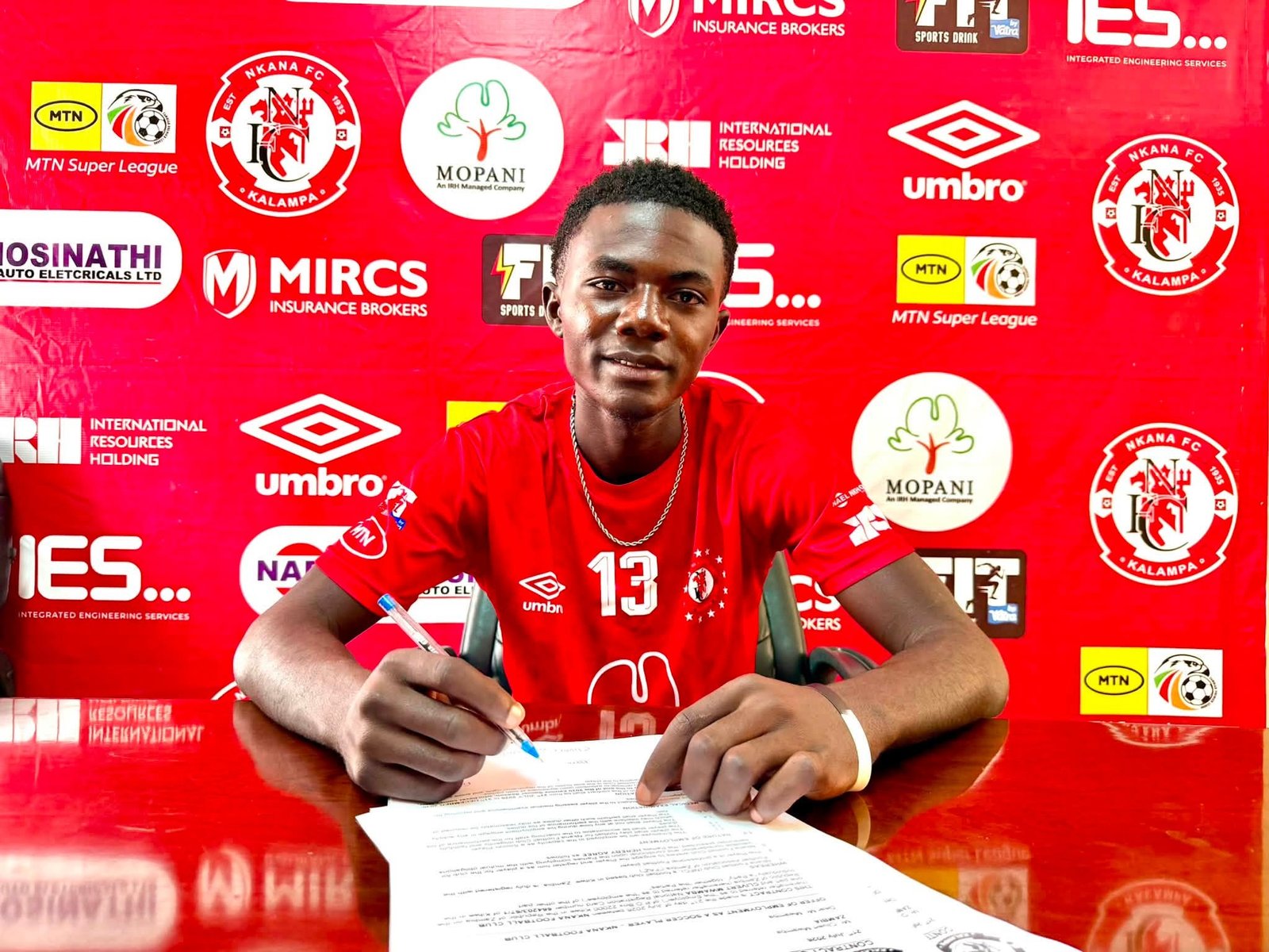 Zambezi Portland Defender Clivert Mwamba Signs for Nkana