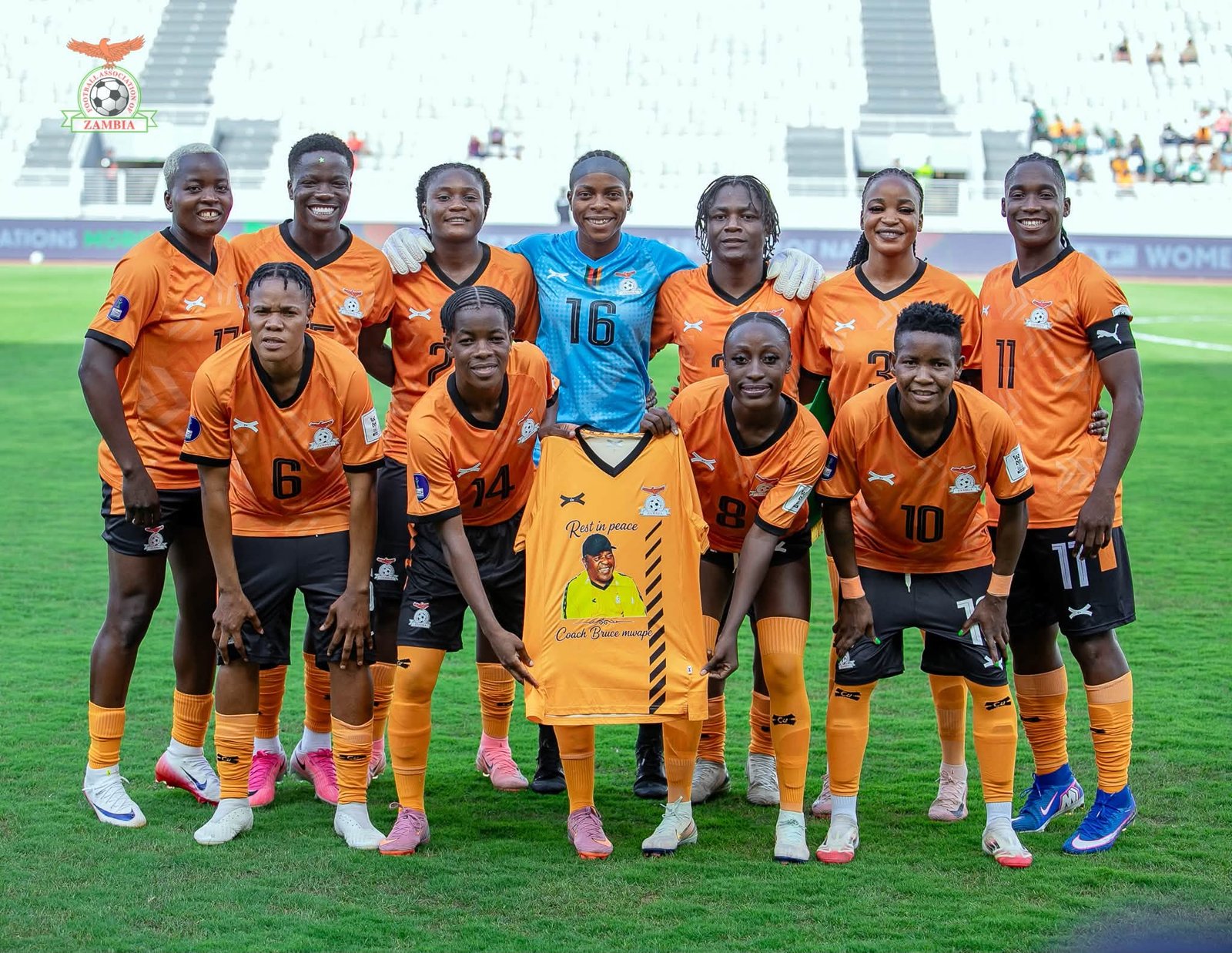 Zambia Pay Tribute to Bruce Mwape with Stunning WAFCON Victory