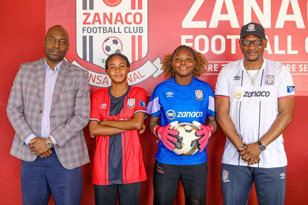 Zanaco Ladies Sign DR Congo Duo Brigitte Ngamita and Rebecca Kianga