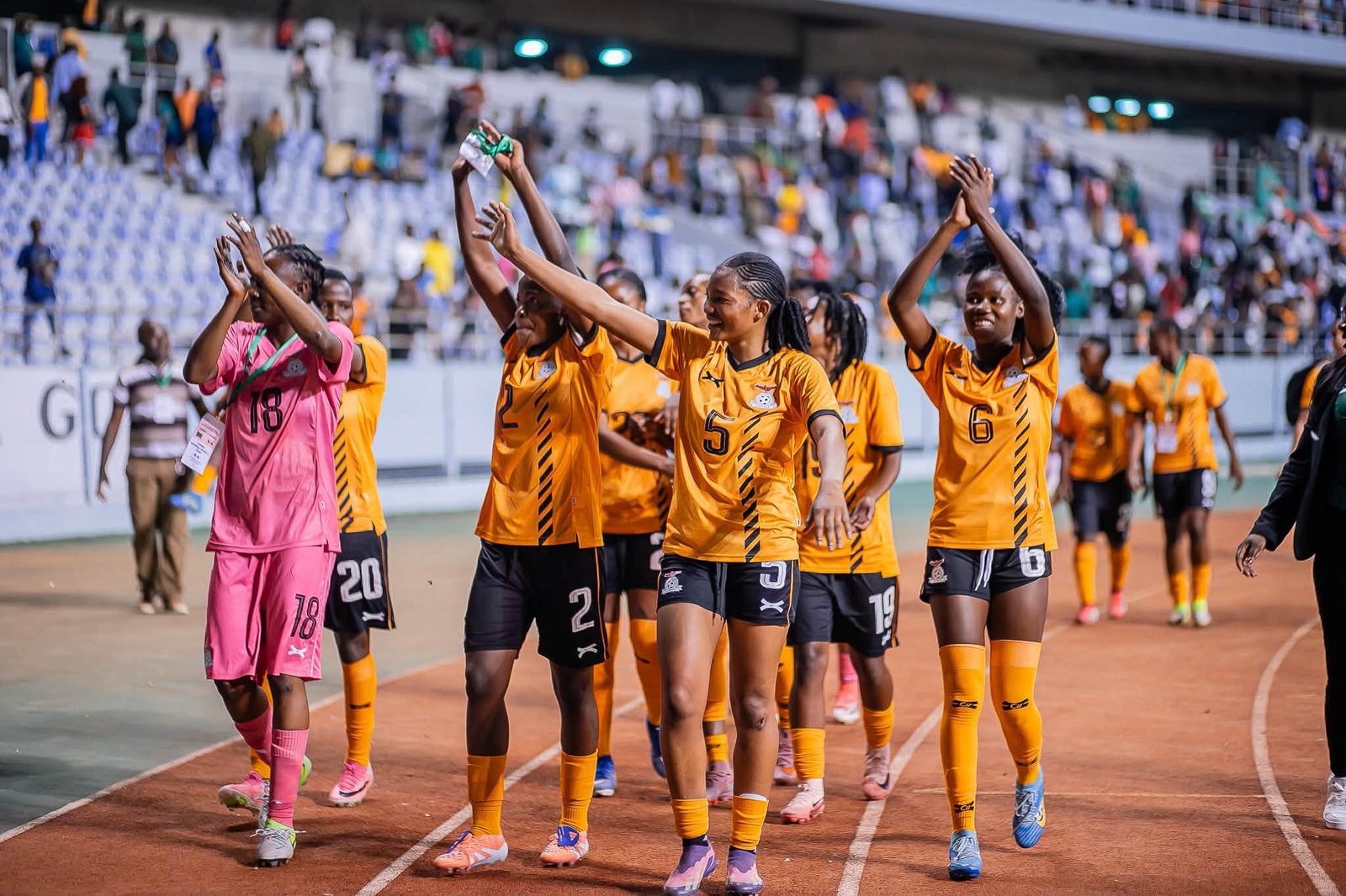 Copper Queens Thrash Uganda 4-1 to Reach Next Olympic Qualifier