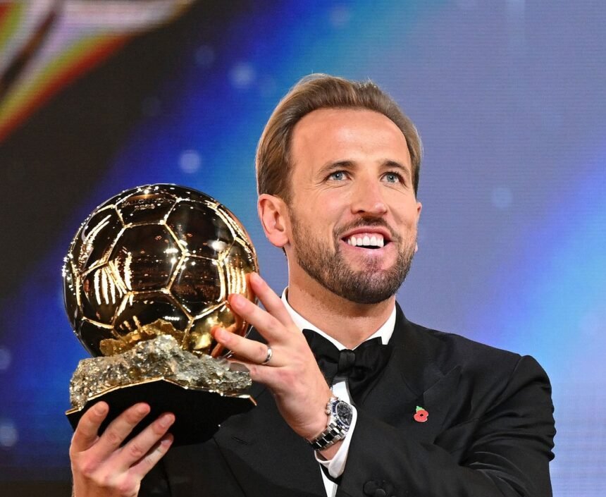 Harry Kane Wins 2026 Ballon d’Or to End England’s 25-Year Wait