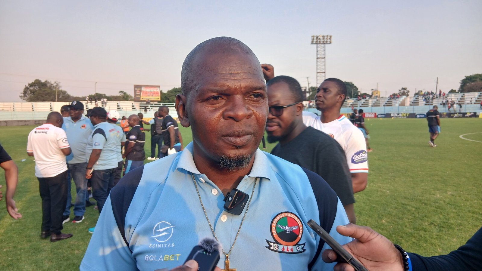 MBEWE FUMES OVER ARROWS’ DISPLAY